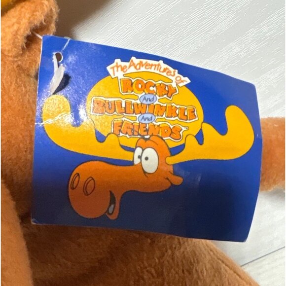 Toy Network Rocky & Bullwinkle Bullwinkle Moose Plush Toy Collectible - Picture 3 of 8